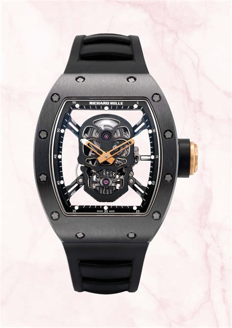 richard mille rm 52-01 for sale|Richard Mille Skull Tourbillon RM 52.